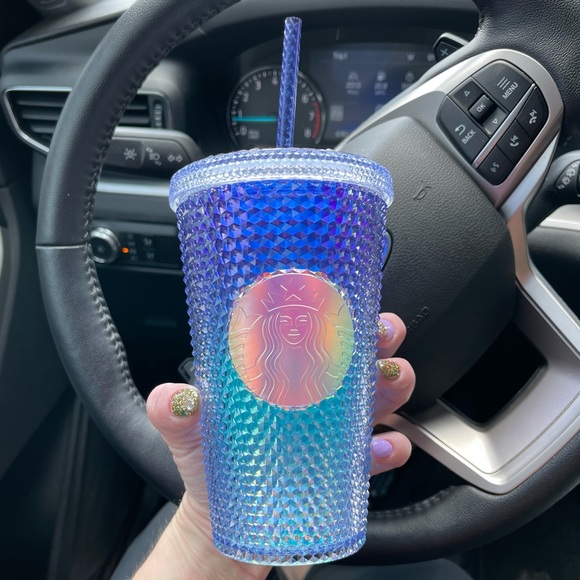 Starbucks Summer Blue Ombre Grande Studded Tumbler